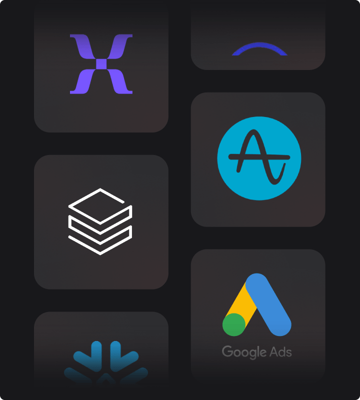Integrate with any source for complete, accurate, and reliable data