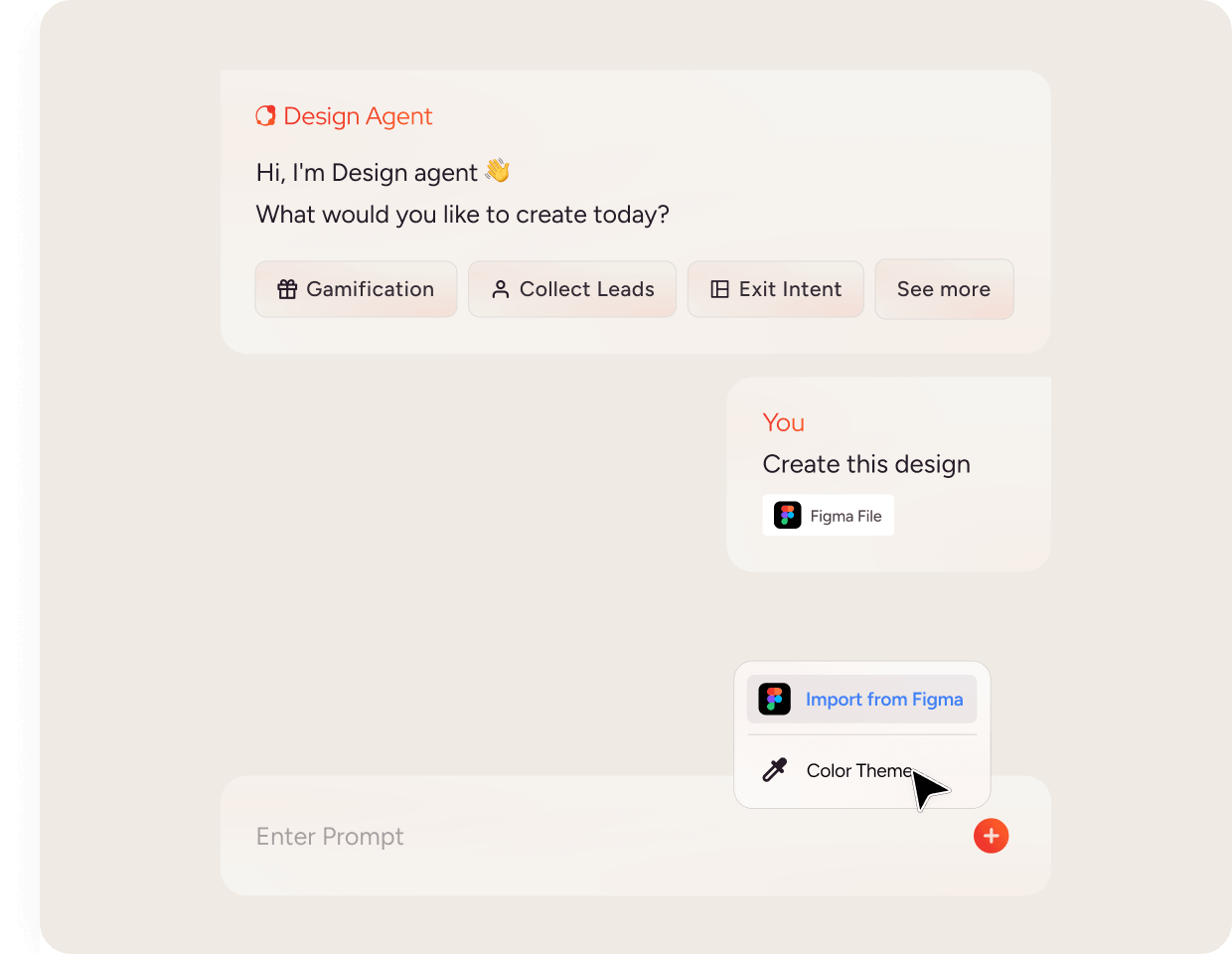 Transform Figma designs into fully functional campaigns with Design Agent