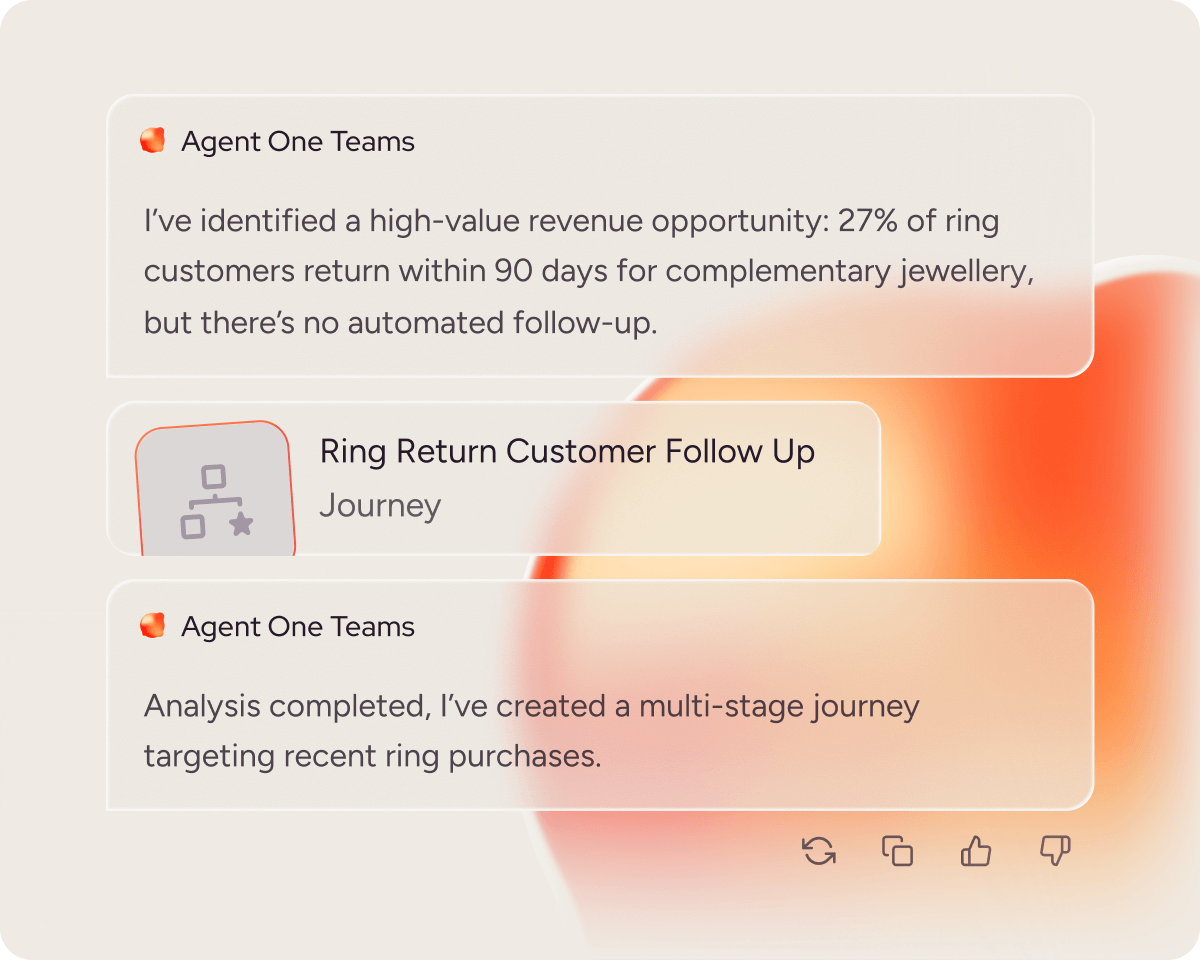 Agents for customers. Agents for teams.