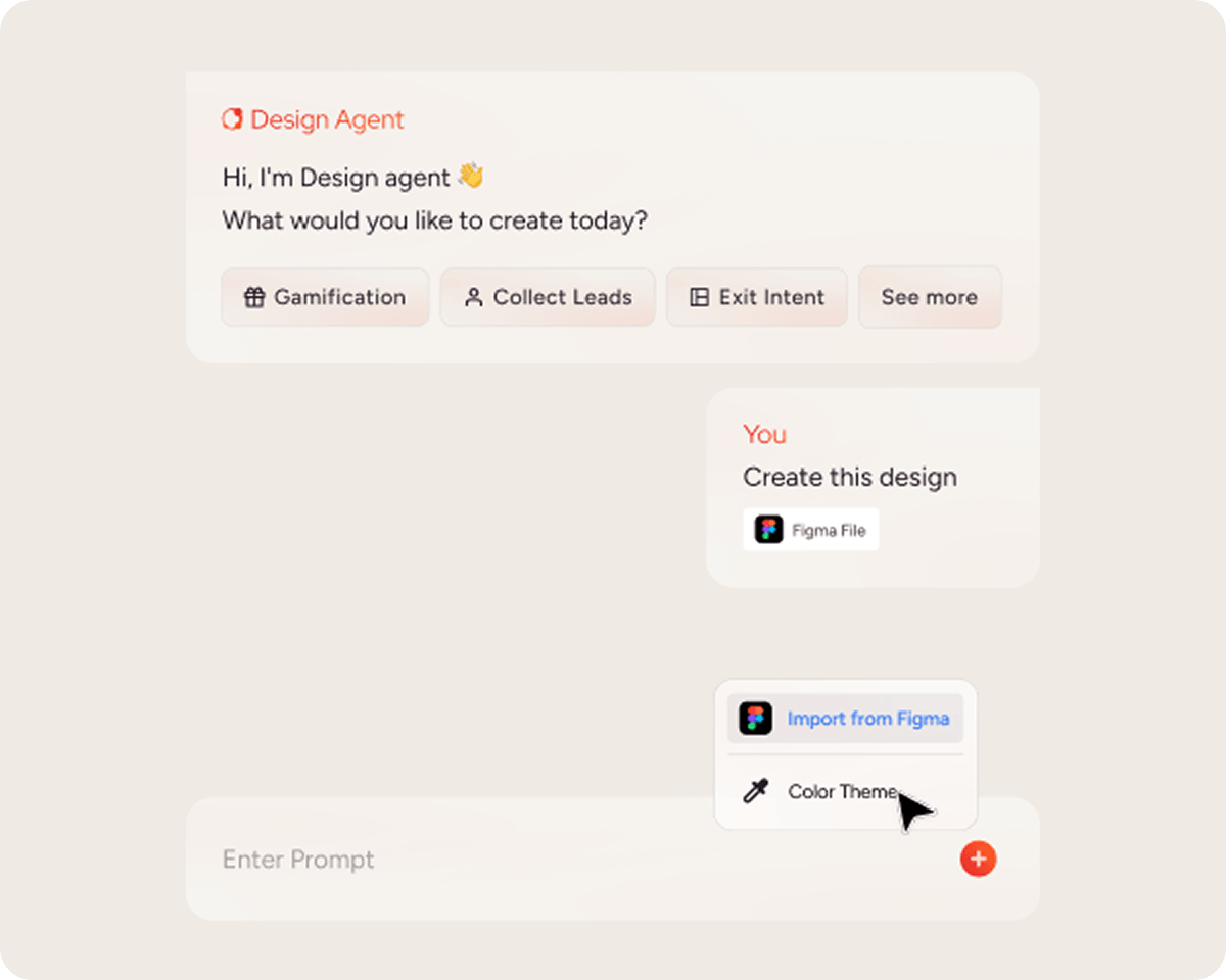 Turn an idea into a web experience